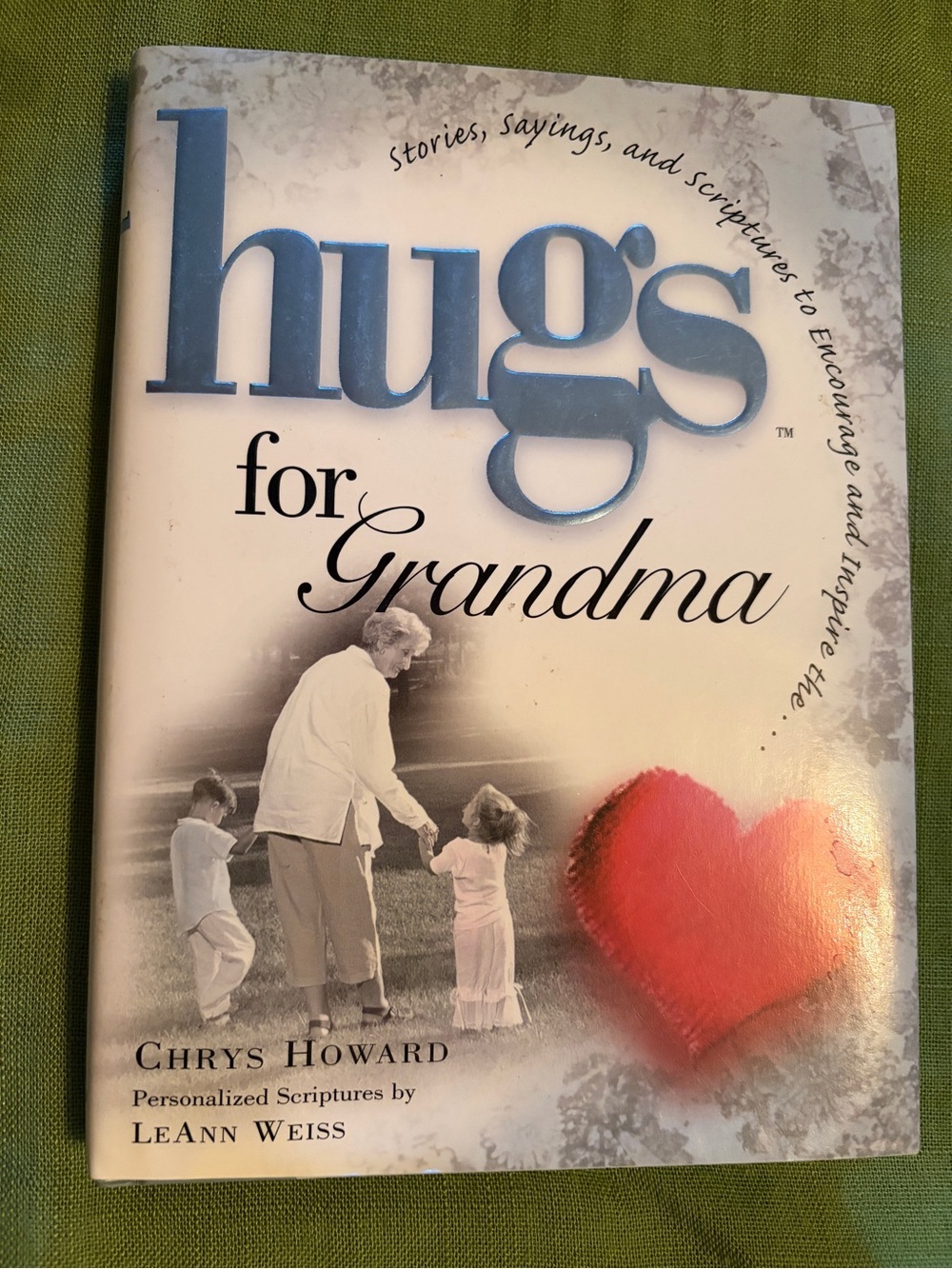 Hugs for Grandma Hardcover Book